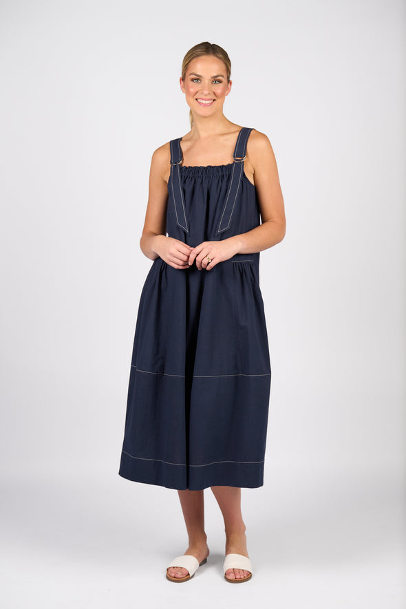 Sleeveless Balloon Dress | 6115
