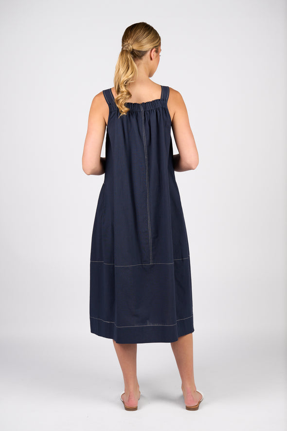Sleeveless Balloon Dress | 6115