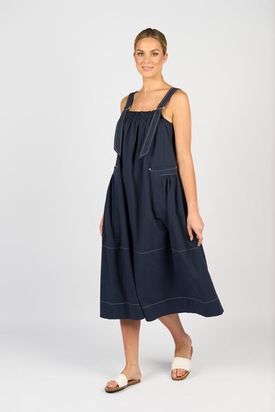 Sleeveless Balloon Dress | 6115