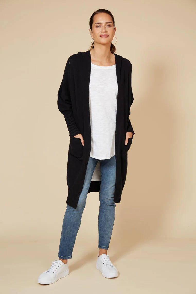 Long black 2025 cardigan nz