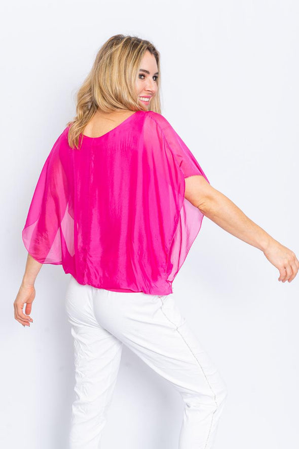 Willow silk top