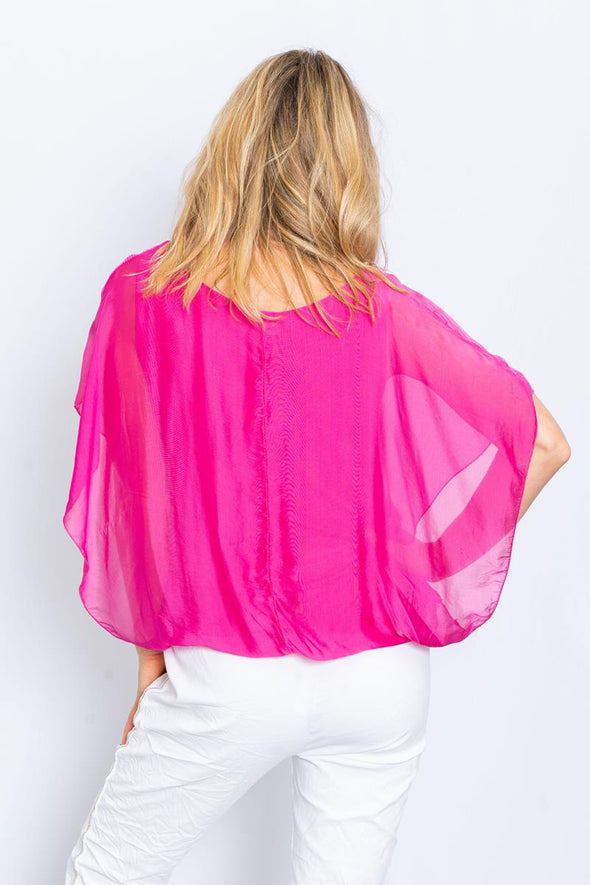 Willow silk top