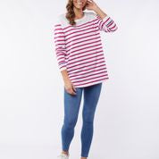 Elm - Camilla Stripe LS Tee