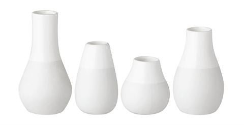 Mini Vases - white