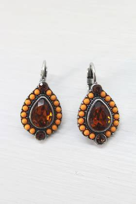 Moroccan Coral Earrings