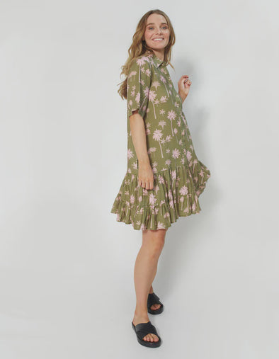 Bonnie Dress olive oasis