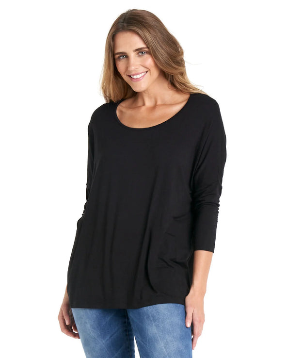 Milan 3/4 sleeve top