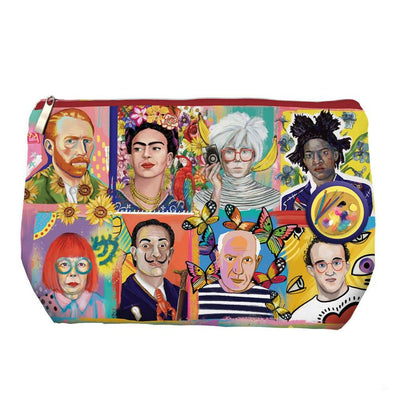 Tribute artist travel pouch