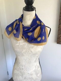 Scarf - Spotted Blue