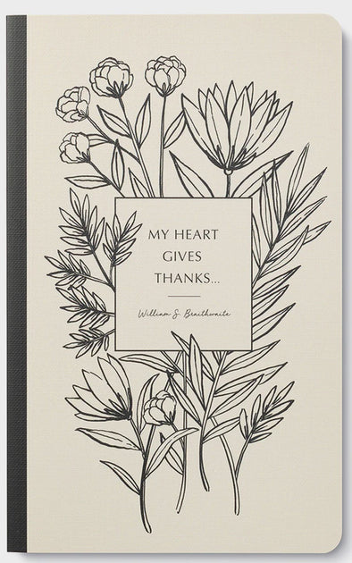 My heart gives thanks journal