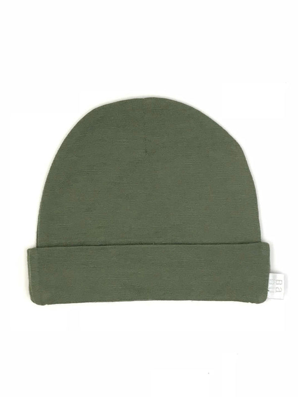 Babu Merino Beanie in Khaki