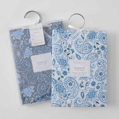 Paisley scented hanging sachets