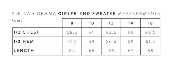 Stella & Gemma - Sweater - Cocoa Zebra Stripe
